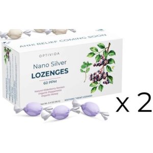 Silver Lozenges – Elderberry/Mint – 2 Box Pkg